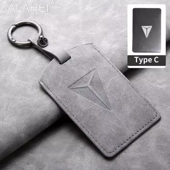 Кожаный Автомобильный флип-чехол для Changan Deepal SL03 2022, без ключа