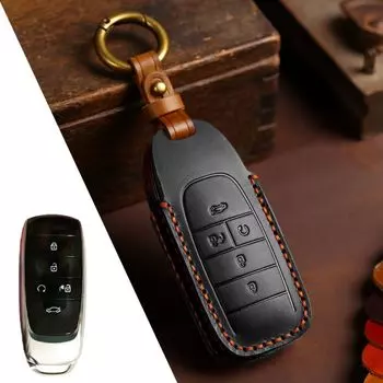 Кожаный чехол для автомобильного ключа, аксессуары для Брелока Для GAC AION Y Plus S V LX IA5