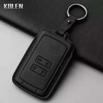 Кожаный чехол для автомобильного ключа, чехол для Renault Koleos, Captur, Megane, Clio, Scenic, Talisman, Arkana, аксессуары для Dacia, Sandero