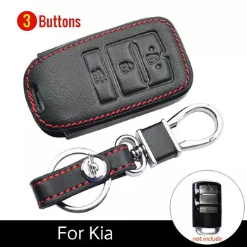 Кожаный чехол для автомобильного ключа, для Kia Cadenza K900 K7 K9 2018 2019