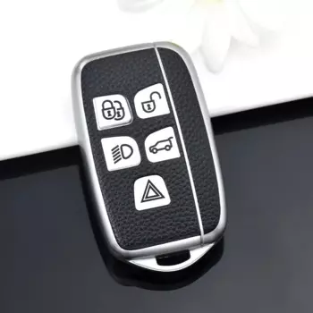Кожаный чехол для автомобильного ключа из ТПУ, держатель для ключей, защитный брелок для Land Rover A9 Range Rover Sport Evoque Discovery Freelander