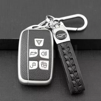 Кожаный чехол для автомобильного ключа из ТПУ для Land Rover Range Rover Evoque Sport Freelander Discovery Velar для Jaguar XE XF XJ, чехол-брелок
