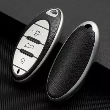 Кожаный чехол для автомобильного смарт-ключа FAW Bestune T33 T77 T99