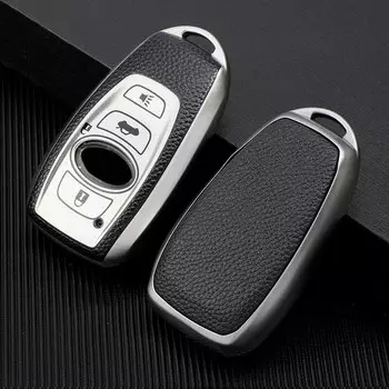 Кожаный чехол для автомобильного смарт-ключа из ТПУ, чехол, защитный держатель, брелок для Subaru XV BRZ Forester Legacy, аксессуары Outback