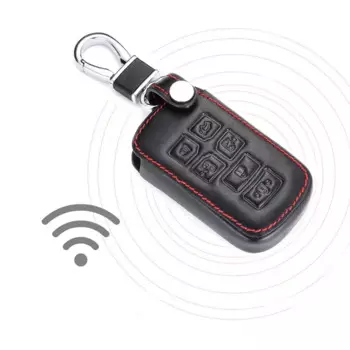 Кожаный чехол для автомобильных ключей, для Toyota Sienna 2012, 2014, 2016, Tacoma Smart Keyless чехол дистанционного брелока, защитный чехол-брелок