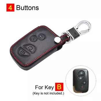 Кожаный чехол для автомобильных ключей для Lexus ES 300h 250 350 IS GS CT200h RX CT200 ES240 GX400 LX570 RX270, умный чехол для ключей