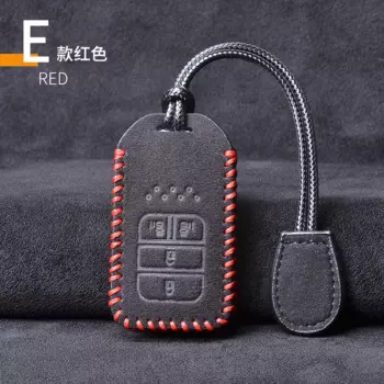 Кожаный чехол для дистанционного ключа автомобиля для Honda Civic City Accord CRV CR-V XR-V Odyssey Vezel Jade Crider подходит для автомобильных аксессуаров