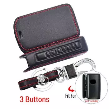 Кожаный чехол для ключей автомобиля ATOBABI, брелок для Mazda 3, седан, хэтчбек CX-30 CX-5 CX-9 2020 2021, чехол с умным бесключевым пультом дистанционного управления