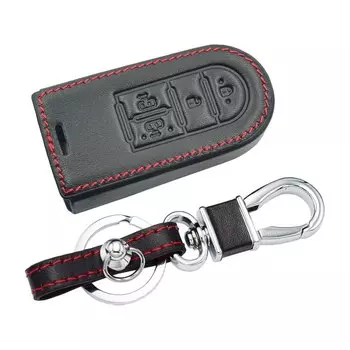 Кожаный чехол для ключей автомобиля ATOBABI для Daihatsu Tanto Wake Thor Toyota Tank Roomy Pixis Mega Subaru, шифоновый чехол с умным пультом дистанционного управления