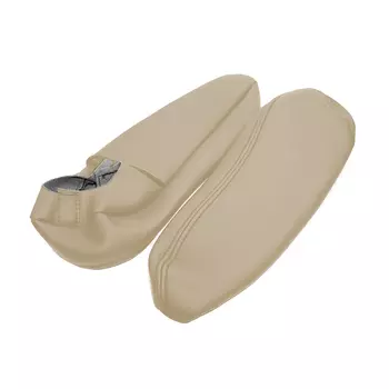 Кожаный чехол для подлокотника сиденья для Toyota Sienna 2005, 2006, 2007, 2008, 2009, 2010, для водителя автомобиля и пассажира, накладка на ручку сиденья