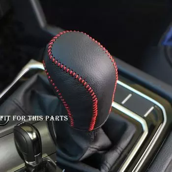 Кожаный чехол для ручки переключения передач автомобиля для Volkswagen VW Golf 6 7 MK6 MK7 GTI DSG Tiguan POLO BORA Passat B7 Tiguan Touran