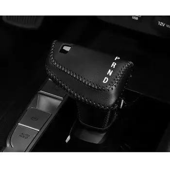 Кожаный чехол для ручки переключения передач для Hyundai Elantra CN7 2020 2021 2022 2023 Ix25