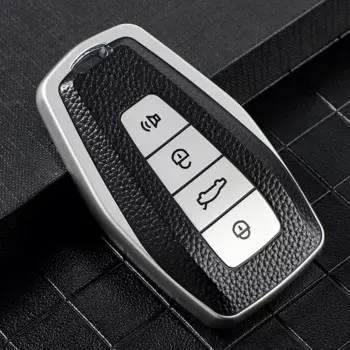 Кожаный чехол из ТПУ для автомобильного ключа-брелка для Geely Coolray 2019-2020 Atlas Boyue NL3 Emgrand X7 EX7 SUV GT GC9 Borui