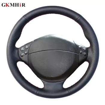 Кожаный чехол руля для BMW E39 5 серии E46 1999-2005 E36 E53 3 серии X5 Z3