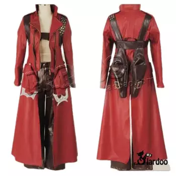 Кожаный костюм для косплея DMC 3 Dante, костюм на Хэллоуин для мужской вечеринки на заказ