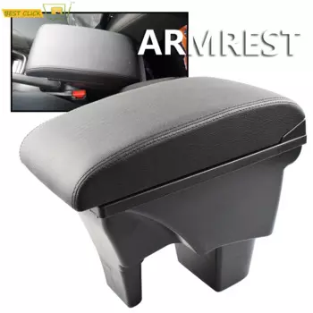 Кожаный подлокотник для Suzuki Vitara 2015-2019 Автомобильный USB интерфейс коробка подлокотника модификация 2016 2017 2018