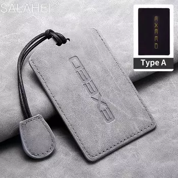 Кожаный Смарт-брелок для автомобиля Chery Exeed RX 2023 2024