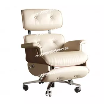Кожаный стул Taipan, электрический стул босса, умное сидение, удобное компьютерное кресло, стул для кабинета, дома и офиса