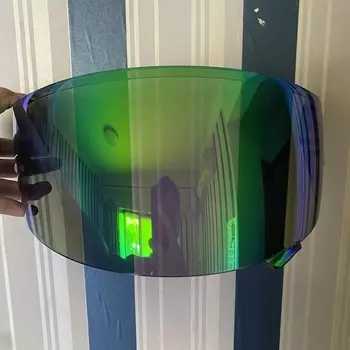Козырек для мотоциклетного шлема для SHOEI GT AIR Neotec CNS-1 GT AIR2, защита от УФ-излучения, защита от царапин, пылезащитный ветрозащитный экран, фиолетовый, зеленый