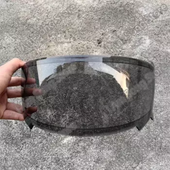 Козырек для мотоциклетного шлема для устранения колокольчика, защита от царапин, УФ-ветрозащита, очки, козырек для сепаратора, козырек для шлема, линзы