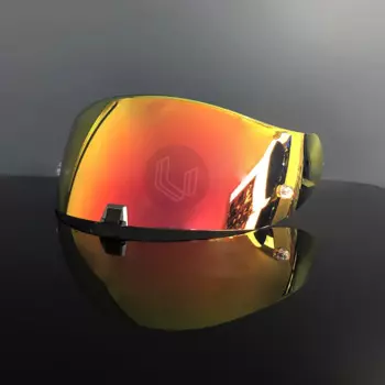 Козырек для мотоциклетного шлема, козырек для защиты от УФ-лучей из поликарбоната, Модель r1, дымовой Темный сменный козырек для Scorpion Exo 1400 Carbon, R1 Air EXO 520