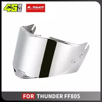 Козырек для мотоциклетного шлема LS2 FF805, шлемы с прозрачными золотыми линзами, противотуманные аксессуары для мотоциклов, оригинал