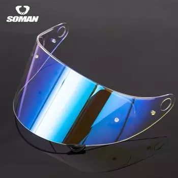 Козырек для шлема SOMAN H9, Мотоциклетные аксессуары, сменный козырек для мотошлема, дополнительные защитные стекла