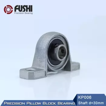 KP006 подшипник 30 мм, диаметр вала (4 шт.) KP, опорный блок из цинкового сплава KP 006 подшипники KP006