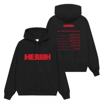Kpop IU 2024 HEREH хип-хоп толстовка женская осенняя хлопковая толстовка Harajuku для мужчин и женщин Y2K повседневная куртка