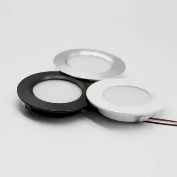 KPSUN мини светодиодный светильник 3Вт алюминиевый круглый 12В/24В