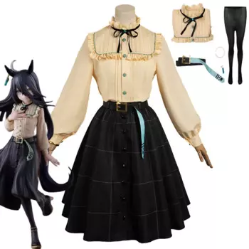 Красивый костюм Дерби из аниме для косплея Манхэттен, кафе, костюмы для косплея, Маскировка для женщин, для взрослых, карнавальный костюм на Хэллоуин