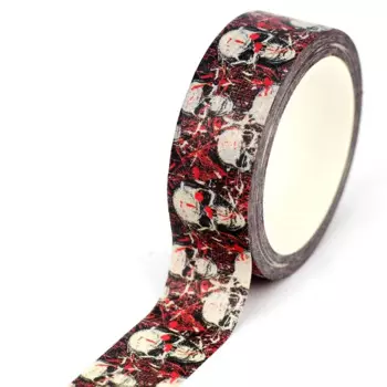 Красная декоративная паутинная лента GREATHOPE WASHI TAPE