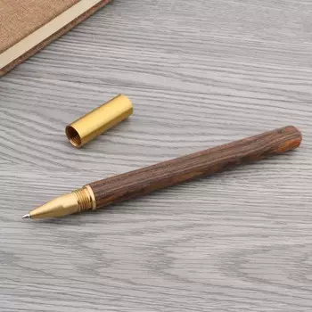 Красная деревянная ручка-роллер Chouxiongluwei