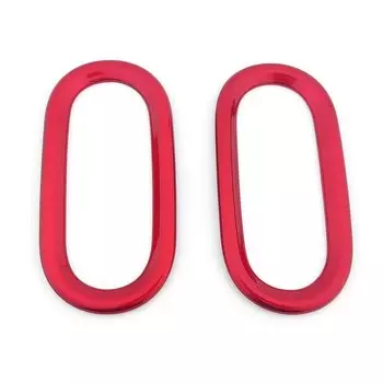 Красная ободковая обшивка для салона приборной панели с кондиционированным вентиляционным отверстием для Kia Morning Picanto 2021-2023