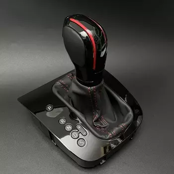 Красная строчка на ручку переключения передач DSG, крышка рычага переключения передач для VW Golf 6 MK6 G T I Jetta MK6 GLI 16D 713203 A