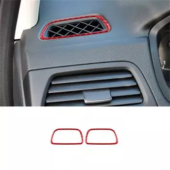 Красная внутренняя отделка автомобиля, наклейка из углеродного волокна для Honda CR-V CRV 2012 2013 2014 2015 2016, аксессуары