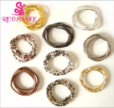 Красная змея 900*6 мм толстые ювелирные цепи из нержавеющей стали Гибкая Змея Ожерелья разных цветов