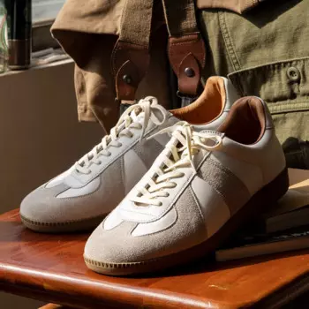 Красные немецкие армейские кроссовки Tornado, мужские кожаные кроссовки на шнуровке, белые