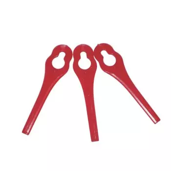 Красные пластиковые лезвия для триммера Florabest 50 шт