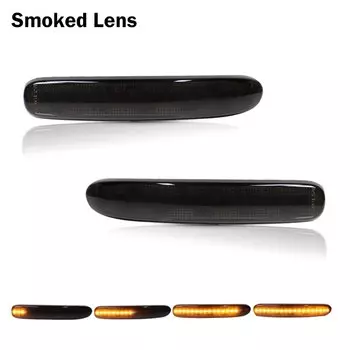 Красные светодиодные отражатели заднего бампера на 2008-2014 Mini Cooper Clubman R55, функция в качестве хвоста/торма, указатель поворота, задний противотуманный фонарь