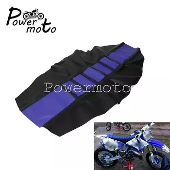 Красный для Honda CRF250 CRF450 R/X/L ребристый тяговый чехол на сиденье MX Enduro, накладка на сиденье для грязи, велосипеда для CRF CR XR 125 250 450 230 150