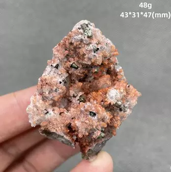 Красный кристалл и пирит, набор для фэншуй QIANCHUAN