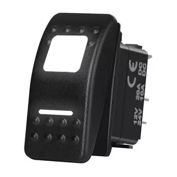 Красный/синий/белый двойной светодиодный клавишный переключатель SPST 5P ВКЛ./ВЫКЛ. Для автомобиля, морской лодки, NARVA, Carling, ARB стиль, автокамеры, аксессуары, запчасти