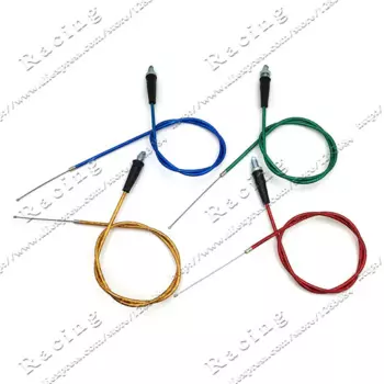 Красный, синий, зеленый, желтый 900 мм трос дроссельной заслонки для китайского питбайка, байка, байка, Kayo CRF50 70 KLX 110, горизонтальный двигатель