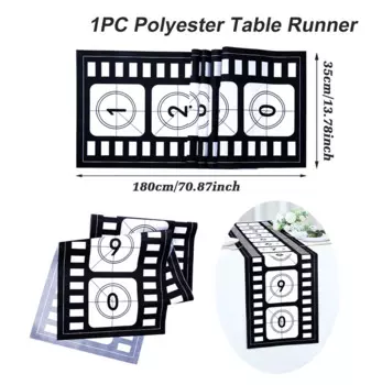 Красный скатерть для стола FENGRISE