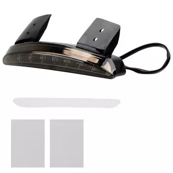 Красный светодиодный стоп-сигнал для велосипеда, мотоцикла, туризма Sportster XL 883 1200, Cafe Racer, задний фонарь с краем крыла