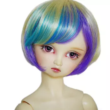 Красочный короткий парик wamami 97 # для шарнирной куклы 1/3 SD AOD DOD DZ 8-9 дюймов