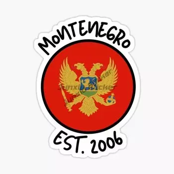 Наклейка с флагом Чернойри, карта, мотоцикл, автомобильный бампер, аксессуары для ноутбука, окно грузовика, велосипед, фургон, шлем, гоночные наклейки