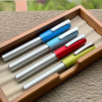 Креативная настоящая немецкая металлическая перьевая ручка Faber-Castell En LOOM 0,38/0,5 мм, канцелярские принадлежности для письма, профессиональный подарок