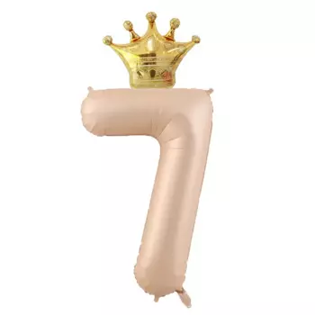 Кремовые шары с цифрами OLOEY 1-6